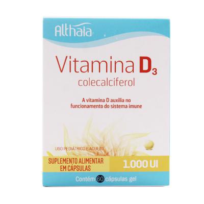 Vitamina D Althaia1000UI 60 Cápsulas